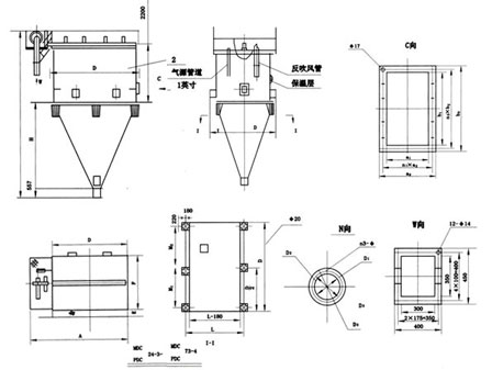 MDC、PDC煤磨布袋收塵器